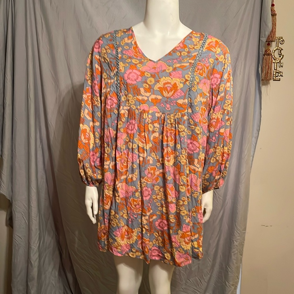 Mini Dress/Tunic layered look for fall